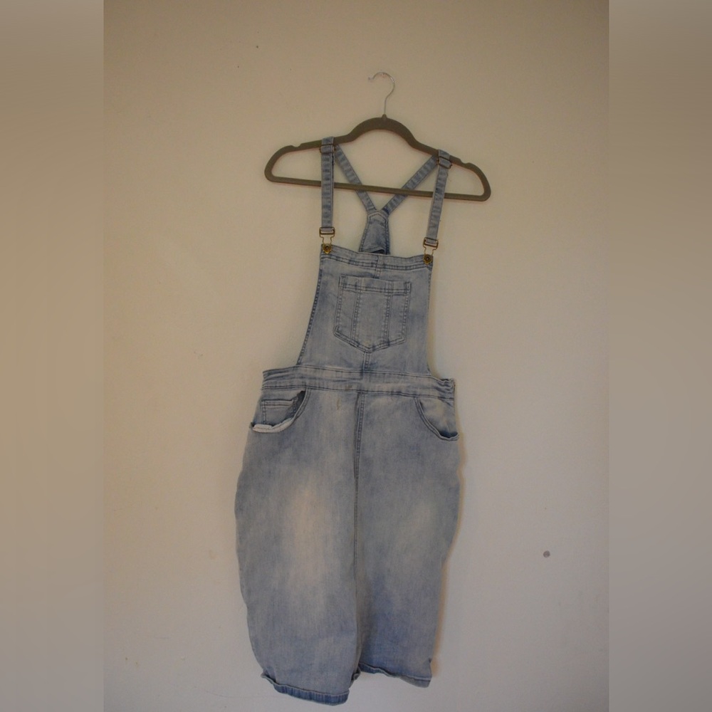 Main Street Exchange - light blue denim, jumper dress.